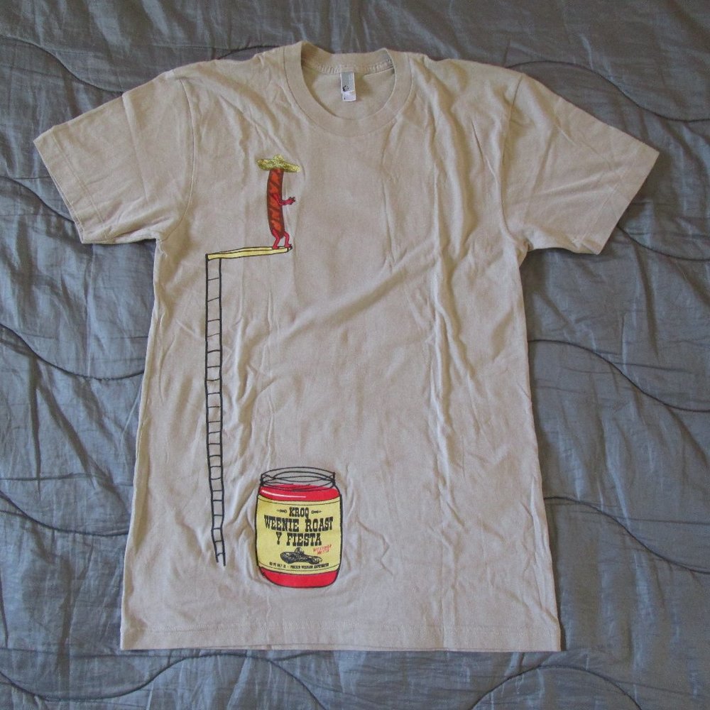 KROQ Weenie Roast Concert Shirt Small